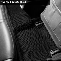 3D коврики EVA с бортами Kia K5 III (2019-н.в.)