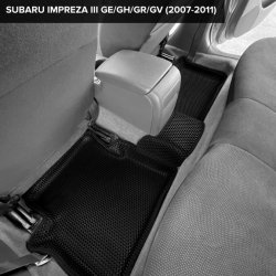 3D коврики EVA с бортами Subaru Impreza III GE/GH/GR/GV (2007-2011)