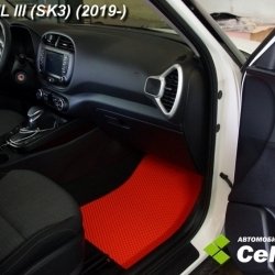 2D коврики EVA Kia Soul III (SK3) (2019-н.в.)