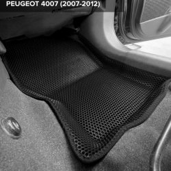 3D коврики EVA с бортами Peugeot 4007 (2007-2012)
