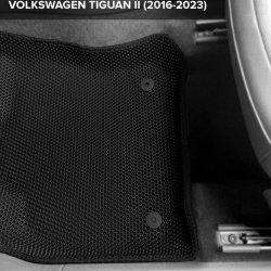 3D коврики EVA с бортами Volkswagen Tiguan II (2016-н.в.)
