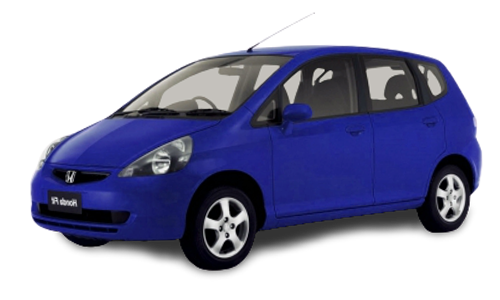 2D коврики EVA в салон и багажник  на Honda Fit I 4WD, правый руль (2001-2008)