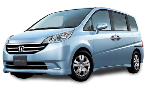 2D коврики EVA в салон  на Honda StepWGN Spada III, правый руль (2005-2009)