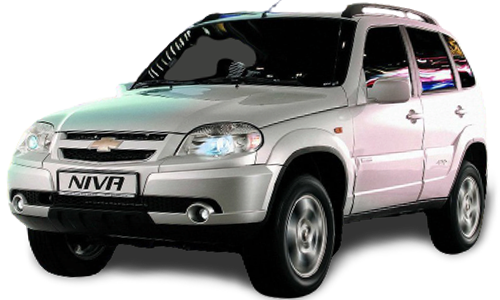 3D коврики EVA с бортами в салон  на Chevrolet Niva II (2009-н.в.)
