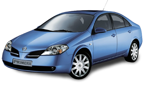 3D коврики EVA с бортами в салон на Nissan Primera III P12 (2001-2008)