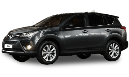 3D коврики EVA с бортами в салон на Toyota RAV4 IV XA40 (2012-2019)