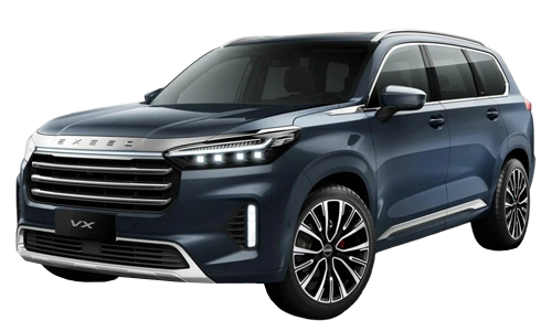 2D коврики EVA в салон и багажник на EXEED VX 7 мест (2021-н.в.)