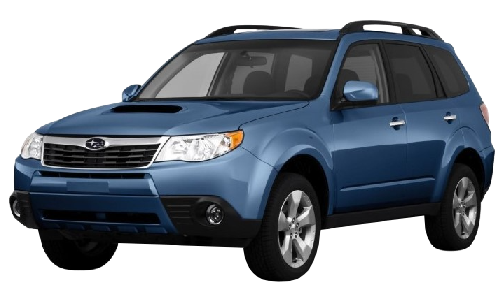 2D коврики EVA в салон и багажник на Subaru Forester III SH (2007-2013)