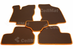 2D коврики EVA в салон и багажник на Datsun mi-DO (2015-2020)