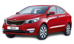 2D коврики EVA в салон и багажник на Kia Rio III седан (2011-2017)