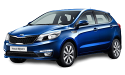 2D коврики EVA в салон и багажник на Kia Rio III хетчбек (2011-2017)