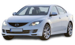 2D коврики EVA в салон и багажник на Mazda 6 II GH седан (2007-2012)