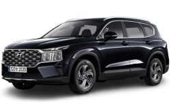 2D коврики EVA в салон и багажник на Hyundai Santa Fe IV рестайлинг, 5 мест (2020-н.в.)