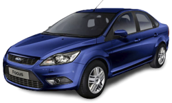 3D коврики EVA с бортами в салон на Ford Focus II седан/хэтчбек/универсал (2004-2011)