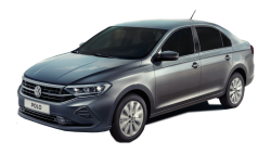 3D коврики EVA с бортами в салон на Volkswagen Polo VI лифтбек (2020-н.в.)