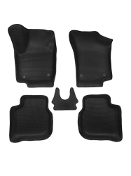 3D коврики EVA с бортами в салон на Skoda Rapid II (2020-н.в.)