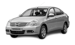 3D коврики EVA с бортами в салон на Nissan Almera G15 (2012-2018)