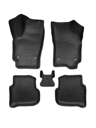3D коврики EVA с бортами в салон на Volkswagen Polo V седан (2009-2020)
